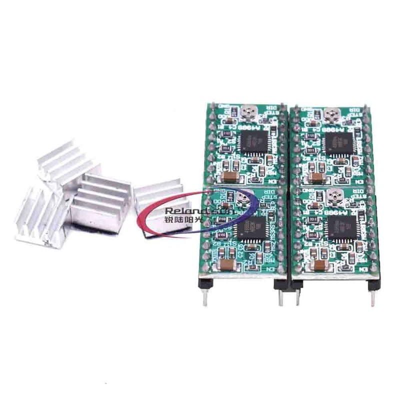 RAMPS 1.4 Controller with A4988 Stepper Driver Module Reprap MendelPrusa