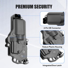 4 Pcs Power Door Lock Latch Actuators Compatible with Ford Expedition 1999-2016 F150 F250 F350 F450 Excursion Ranger Taurus Windstar Mustang Lincoln Mercury, Replaces# 6L3Z25218A43AA, 6L3Z25218A42AA