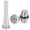 Coffee Capsule Set Stainless Steel Reusable Refillable Capsule Fit for