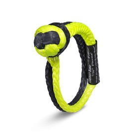 Bubba Rope Gator-Jaw™ 176745PRO - Grillete sintético Suave (Resistencia a la Rotura), Color Azul y Amarillo