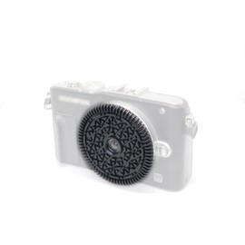 25mm F10 Free Focus Pancake Lens for M43 Mount Compatible with Olympus and Panasonic Micro Four Thirds MFT Mount Cameras and BMPCC...