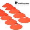 Speed Agility Train Kit, 19Ft Flat Ladder 10pcs Disc Cones