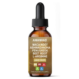 Maca Root Supplement Liquid Drops - High Strength 60ml 4X Concentration - Vegan - 2 Month Supply of Premium Maca Root Extract - 60 Servings