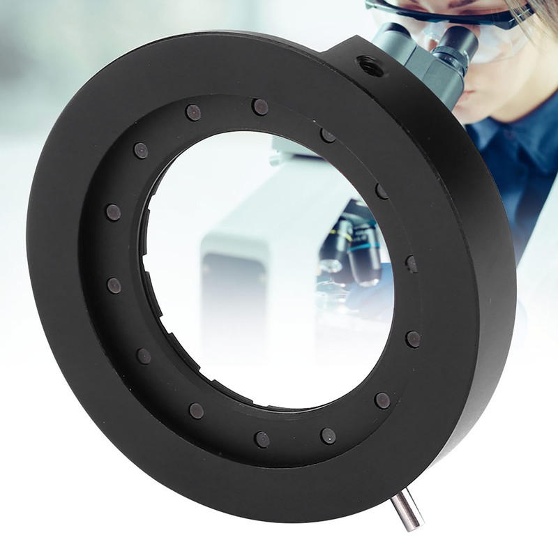 Microscope Iris Adapter Aperture Adjustable Lens Optical Diaphragm for MicroscopeSK25