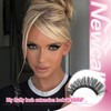 Newcally Fluffy Lash Clusters Kit Thick Eyelash Clusters DIY Lash