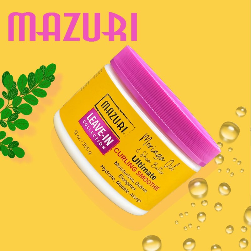 Mazuri Leave In Collection Ultimate Curling Smoothie 12 Oz