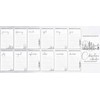 Inkdotpot Travel Perpetual Calendar, Important Dates to Remember- 6x9 Monthly