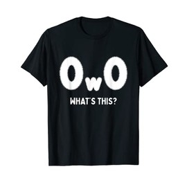 OwO Whats This, Furry Fandom Cosplay Pride Kawaii Anime Meme T-Shirt