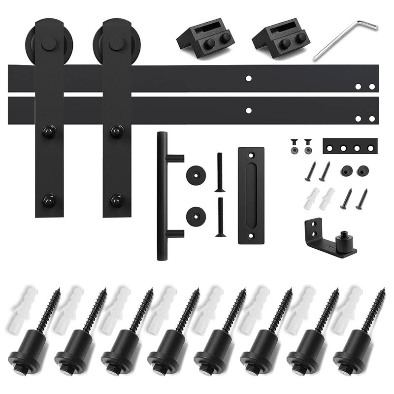 SMARTSTANDARD 11 FT Heavy Duty Sturdy Sliding Barn Door Hardware