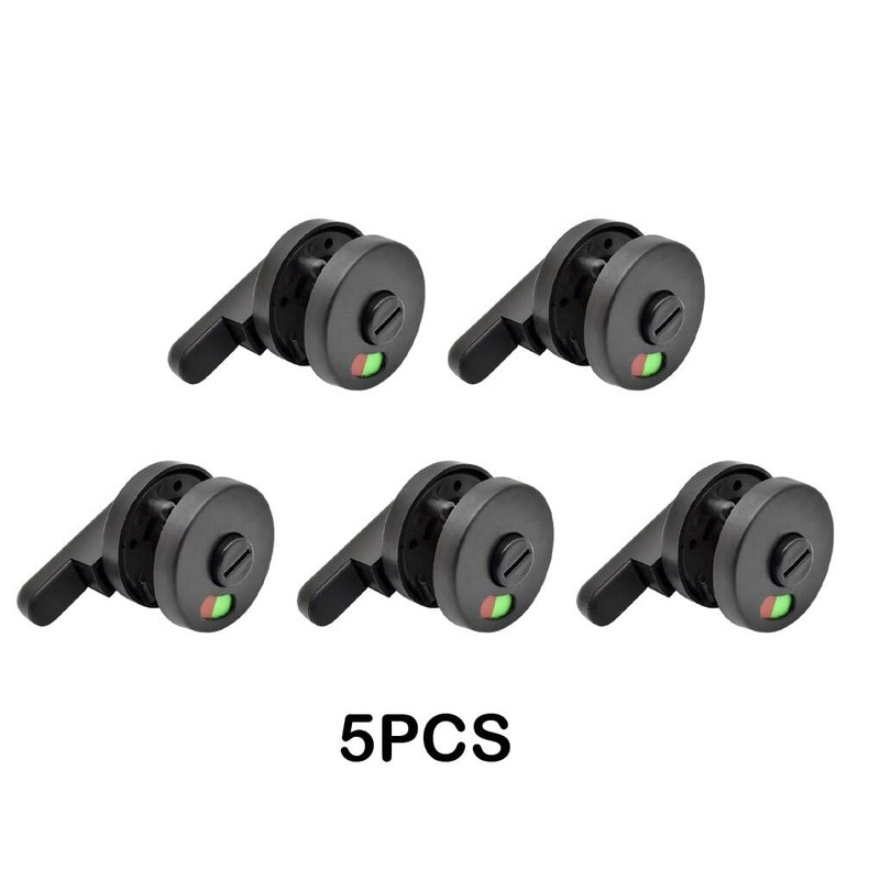 AIXXCUVQ 5pcs Vacant Engaged Door Lock Indicator for Bathroom Privacy
