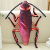 The Flash Store 21.5 in Creative 3D Cockroach Plush Pillow