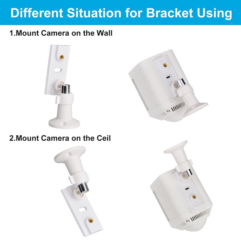 VIEWZONE Wall Mount Bracket Compatible with Ring Spotlight Cam Plus/Pro,