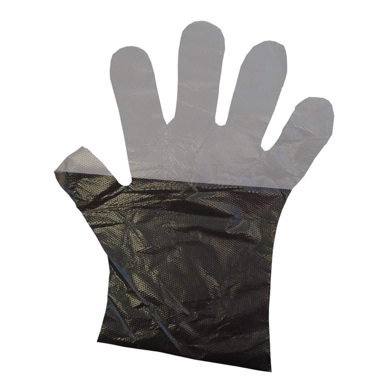 Guante de Polietileno Ambiderm Caja con 100 piezas