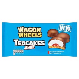 Wagon Wheels Jammie Teacakes, 120 g ( Pack of 12 )