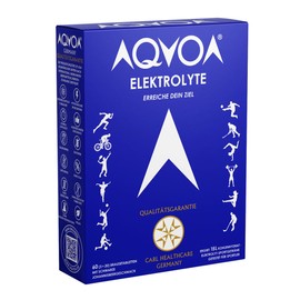 AQVOA® ELEKTROLYTE PACK - 3 × 20 Tablets (Pack of 3) - With Blackcurrant Flavour -240g