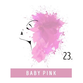 FUNKY COLOR Baby Pink 23 Semi-Permanent Hair Dye, Semi-Permanent Hair Colour, 28 Colours