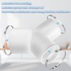 Exhaust Hose Adapter Ventilation Pipe Connector, Vent Hose, 4" to