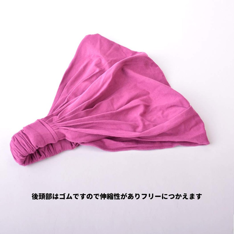 CHARM KARA Viscose Bandana Hair Band Elastic Triangle Cloth for
