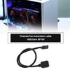 Create idea 50cm RGB Motherboard 5V 3 Pin VDG to