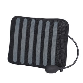 Portable Inflatable Lumbar Support Cushion Ergonomic Back Support Pillow for Travel Office Car Camping