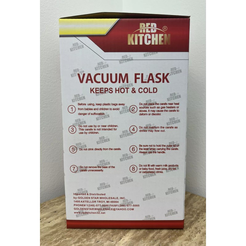 RED KITCHEN Arabic Vacuum Flask - Shai - Tea -