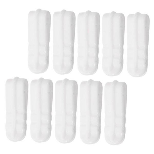 Cabilock 10pcs Zipper Bag Sealer Clips for Vacuum Compression Storage