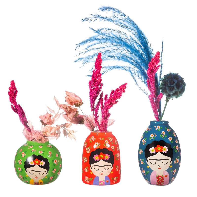Sass & Belle - Floral Frida Vases - Set of