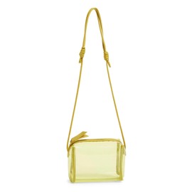 Vera Bradley Clear Crossbody Purse, Golden Olive
