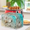Baxinh Starfish Printed Toaster Cover 4 Slice for Home, Small