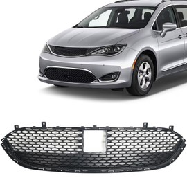 JOLONG Front Lower Bumper Grille For Chrysler Pacifica Voyager 2017-2020 OE Style Replacement for 68259199AA