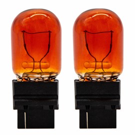 RUNEWAX WTY21W OEM Standard Halogen Bulbs 12V Amber Replacement Rear Turn Signal Light, Pack of 2