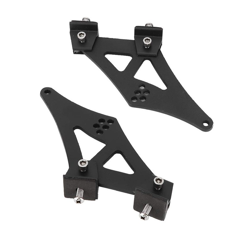 Rear Wing Mount Brackets, Spoiler Mounting Brackets, Lightweight Aluminum Alloy