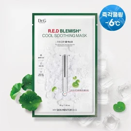 Dr.G Red Blemish Cool Soothing Mask 1ea - Dr.G Red Blemish Cool Collagen Firming Mask 1ea