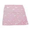 1.5x2m Luminous Blanket Double Side Flannel Star Moon Design Soft