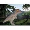 MASSJOY Resin Dinosaur Velociraptor Piggy Bank, Boy Birthday Present.