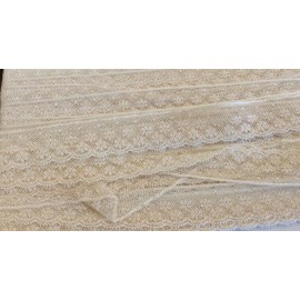 CAPITOL IMPORTS #773 - ECRU EDGING - 7/8"W-- BY THE YARD
