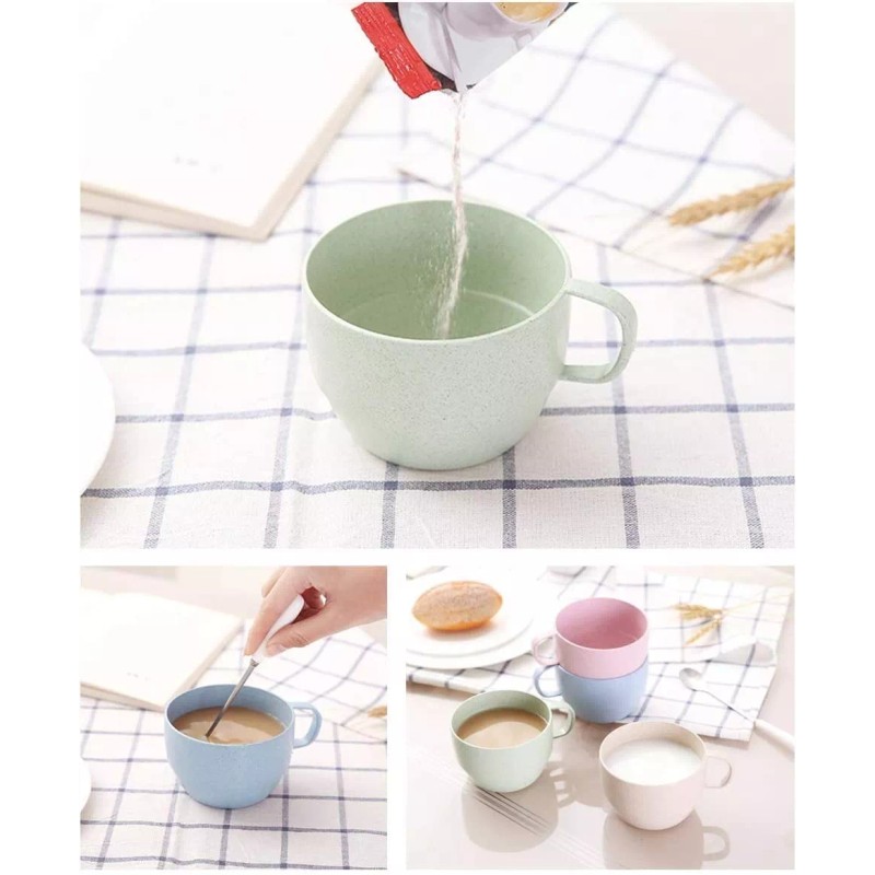 Jarra Cafe Te Bebidas Set Jarra Y Tazas Fibra De