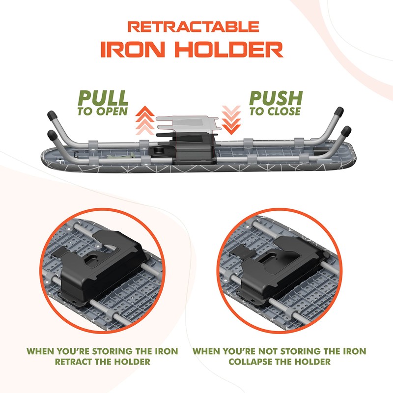 XABITAT Table Top Ironing Board with Wall Mount, D-Crease, Portable