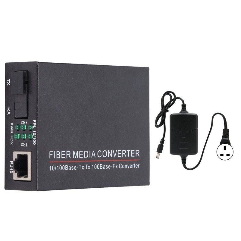 Fiber Transceiver TBCMC3312ES20A 100M Single Mode 20KM SC 1310NM Media