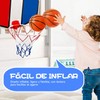 CHENGBAO Juego de 6 Piezas Mini Baloncesto，18CM Baloncesto para Niños