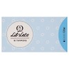 Lil-Lets Non-Applicator Lite Tampons, 1 Pack of 16, Light Flow