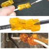 20PK Spliceline Orange in-Line Push-in Butt Splices