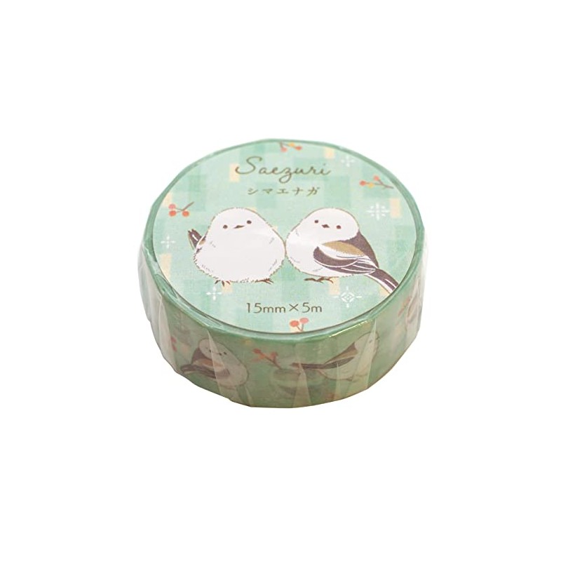 Nubby 4985 Masking Tape, Saezuri Tweeting, Together with Shimaenaga, Muste
