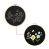 Full Range of Embroidery Starter Kit with Pattern, DIY Cross