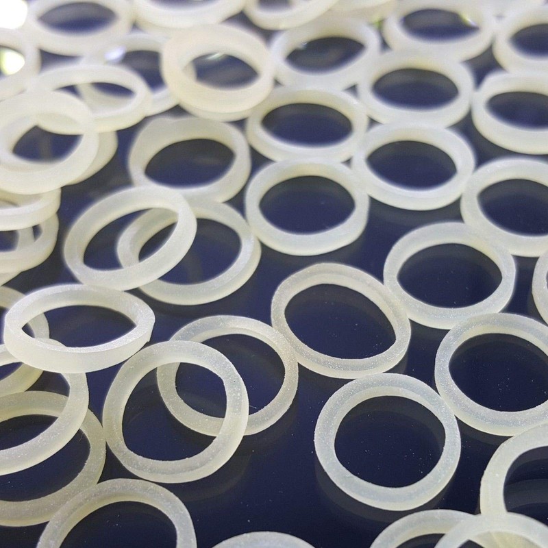 100x Orthodontic Rubber Bands Braces Stretch Elastic Oral Mouth Teeth