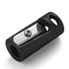 KeyUnity Titanium Alloy Black Handheld Pencil Sharpener - German Steel