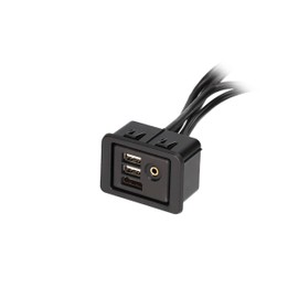 Heise Axxess USB/Aux/Hdmi Replacement Panel 3 Feet - Chrysler/Dodge/Jeep