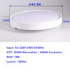 Etrogo LED Ceiling Light with Radar Motion Sensor and Twilight