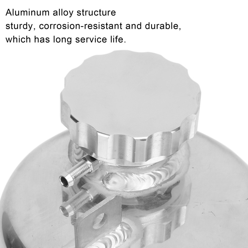 2.5L Radiator Coolant Expansion Tank with Cap Accessory Replacement for