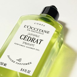 L'OCCITANE - Cédrat Shower Gel - 250 ml - Fresh, zesty and woody fragrance - Made in France